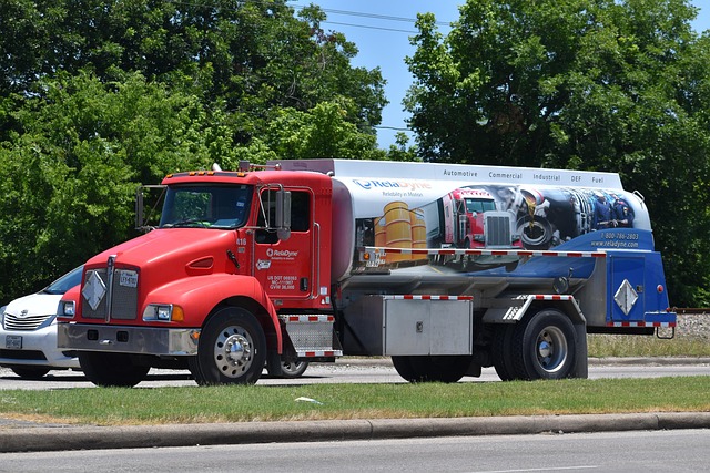 Centre de remplissage de camions citerne